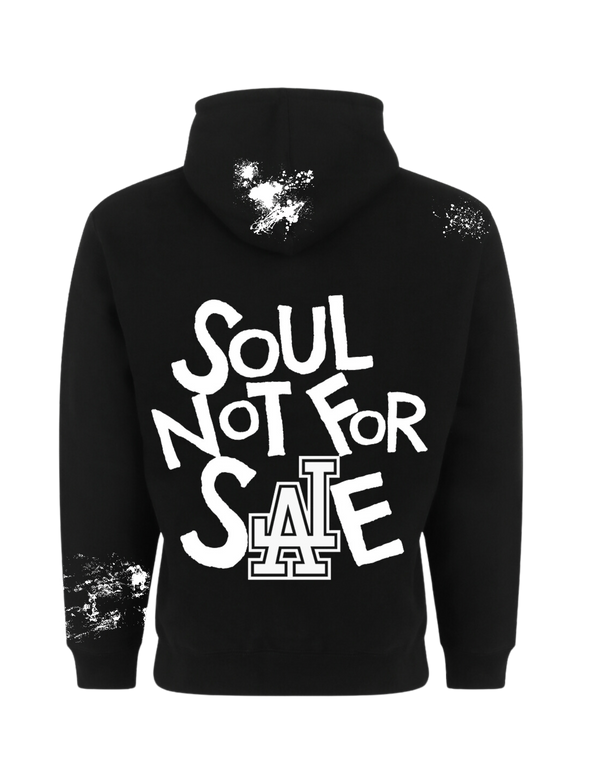 Soul Not For Sale Black Hoodie